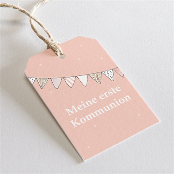 Geschenkanhänger Kommunion Meine erste kommunion