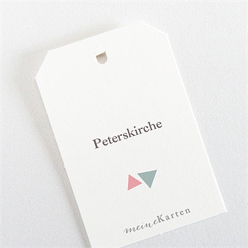 Geschenkanhänger Kommunion Festlich Modern - Vue 3