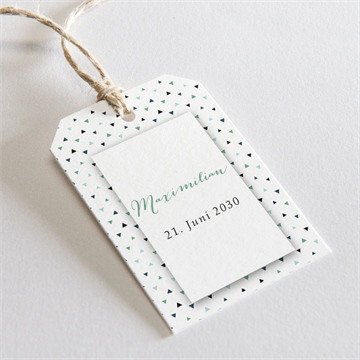 Geschenkanhänger Kommunion festlich schick