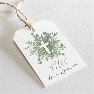 Geschenkanhänger Kommunion Anmut