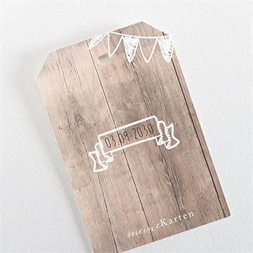 Geschenkanhänger Taufe Wachsender Baum - Vue 3