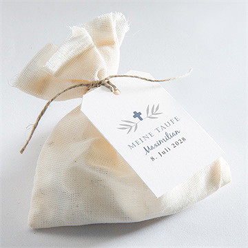 Geschenkanhänger Taufe Foto Mosaik - Vue 2