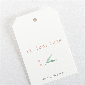 Geschenkanhänger Taufe Wildblumen - Vue 3