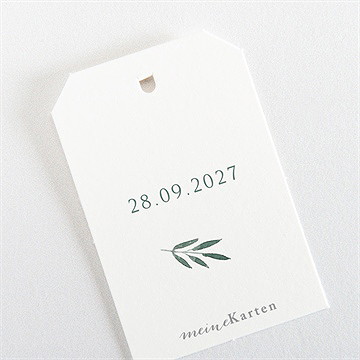 Geschenkanhänger Taufe Pflanzenschmuck - Vue 3