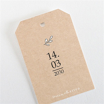 Geschenkanhänger Taufe Kleines Programm - Vue 3