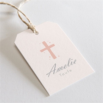 Geschenkanhänger Taufe Mein kleines lesezeichen