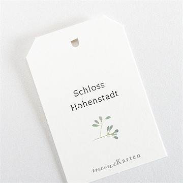 Geschenkanhänger Hochzeit olivenzweig - Vue 3