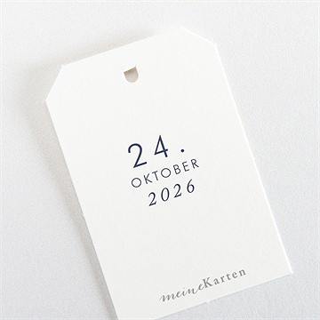 Geschenkanhänger Hochzeit blühender zweig - Vue 3