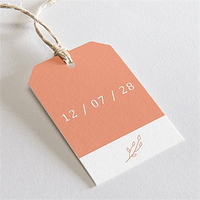 Geschenkanhänger Hochzeit exzentrik