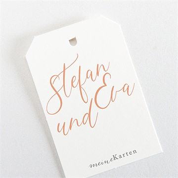 Geschenkanhänger Hochzeit exzentrik - Vue 3