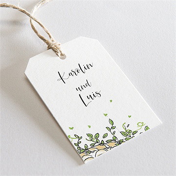 Geschenkanhänger Hochzeit landkunstliebe