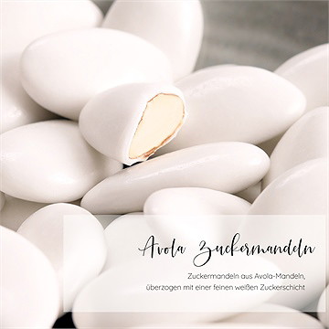 Zuckermandeln zuckermandeln weiß - vue 3