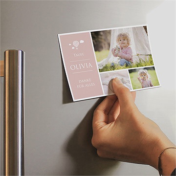 Dankeskarte Taufe himmelfahrt - Vue 2