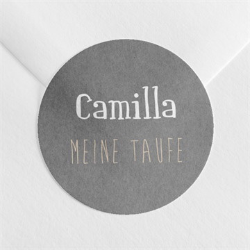 Aufkleber Taufe symbolisch