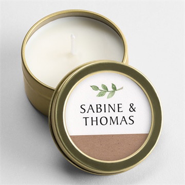 Kerze Hochzeit power of love