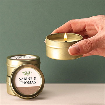 Kerze Hochzeit Power Of Love - Vue 2