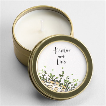 Kerze Hochzeit Landkunstliebe