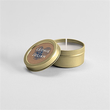 Kerze Hochzeit Einzigartige Fingerabdrücke - Vue 3