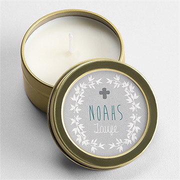 Kerze Taufe Vogelgezwitscher