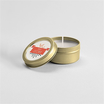 Kerze Taufe Fotobox - Vue 3