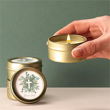 Kerze Taufe Graziös - Vue 2