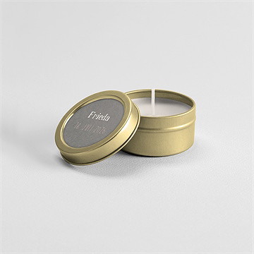 Kerze Geburt vintage touch - Vue 3