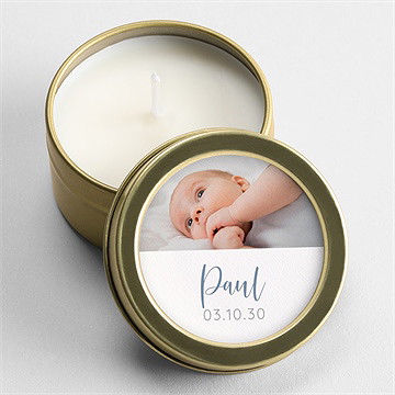 Kerze Geburt kleine details