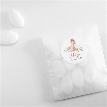 Sticker Geburt rehkitz - Vue 4