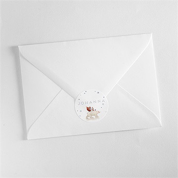 Sticker Geburt eisbär - Vue 3