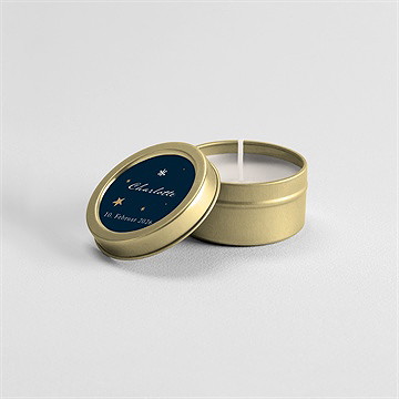 Kerze Geburt unter den sternen - Vue 3