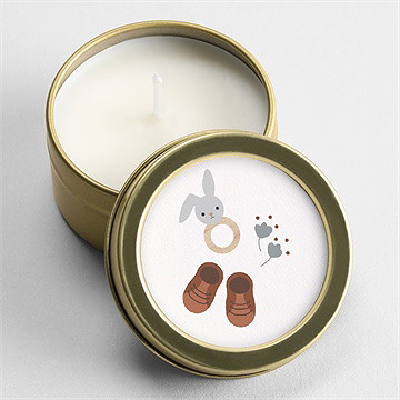 Kerze Geburt zärtlichkeit junge