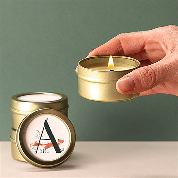 Kerze Geburt tieralphabet - Vue 2