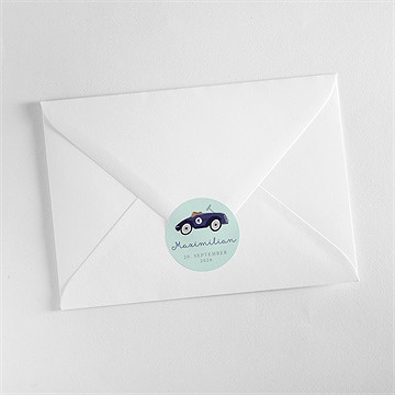 Sticker Geburt mein auto - Vue 3