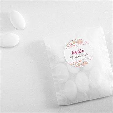 Sticker Geburt blumig frisch - Vue 4