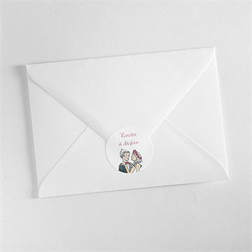 Aufkleber Hochzeit hochzeitspaar - Vue 3