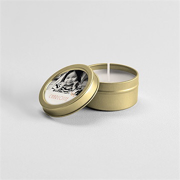 Kerze Kommunion Fotoblock Einladung - Vue 3