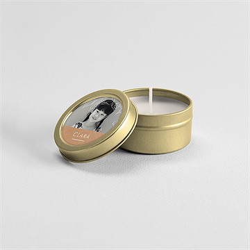 Kerze Kommunion Zarte Malerei - Vue 3