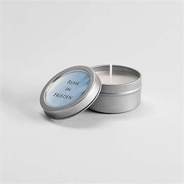 Kerze Trauer zarter aquarellgruß - Vue 3