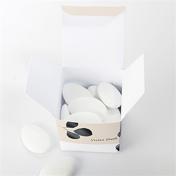 Geschenkbox Hochzeit aquarell in schwarz - Vue 4