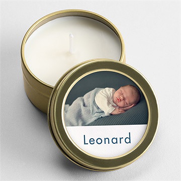 Kerze Geburt kleine porträts