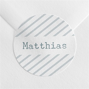 Sticker Geburt foto patchwork