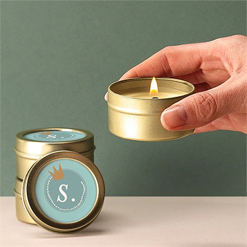 Kerze Geburt der kleine prinz - Vue 2