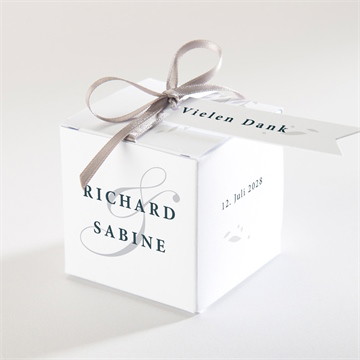 Geschenkbox Hochzeit schlicht & elegant