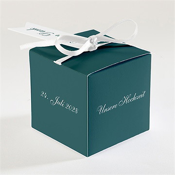 Geschenkbox Hochzeit Klassisches Monogramm - Vue 2