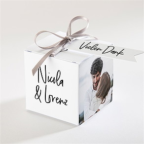 Geschenkbox Hochzeit wir