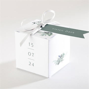 Geschenkbox Hochzeit aquarell poesie