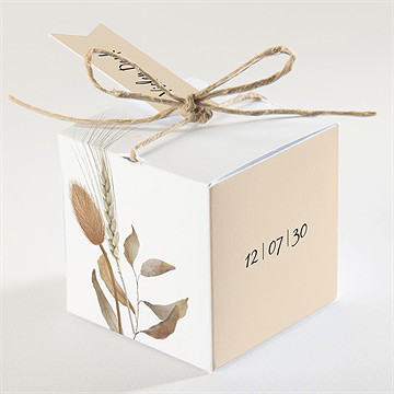 Geschenkbox Hochzeit herbstkranz - Vue 2