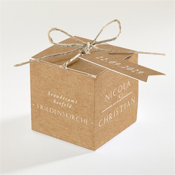 Geschenkbox - Würfel