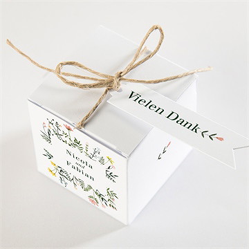 Geschenkbox Hochzeit Wilde Blumen - Vue 3