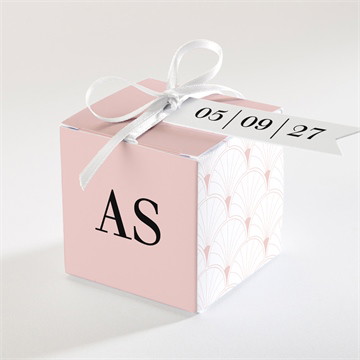 Geschenkbox Hochzeit art deco romantik